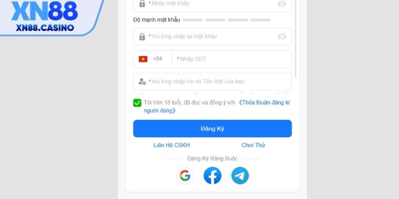 Điều kiện trước khi áp dụng cách đăng ký XN88 chi tiết