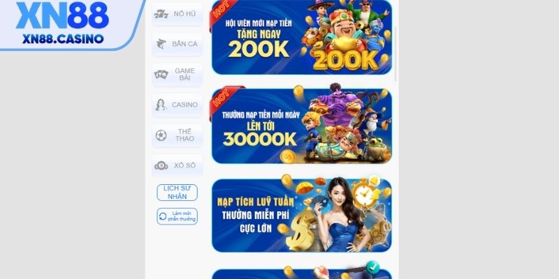 Nhận ưu đãi thành viên mới