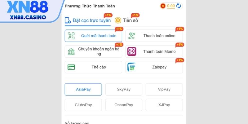 Đánh giá so sánh hệ thống thanh toán và nạp rút