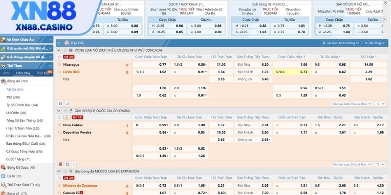 Nắm rõ từng loại kèo