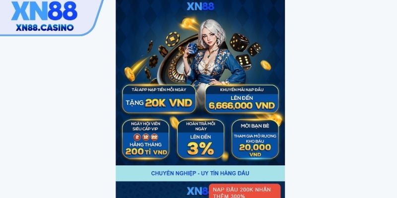 Ưu điểm tải app XN88 cho Android & iOS trên điện thoại